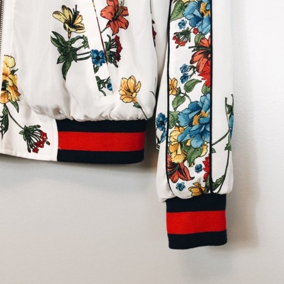 Joie Porcelain Avariella Silk Bomber - Picture 5 of 10